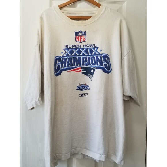 Reebok Other - New England Patriots Super bowl 39 championship t shirt Reebok 2xl READ 2005